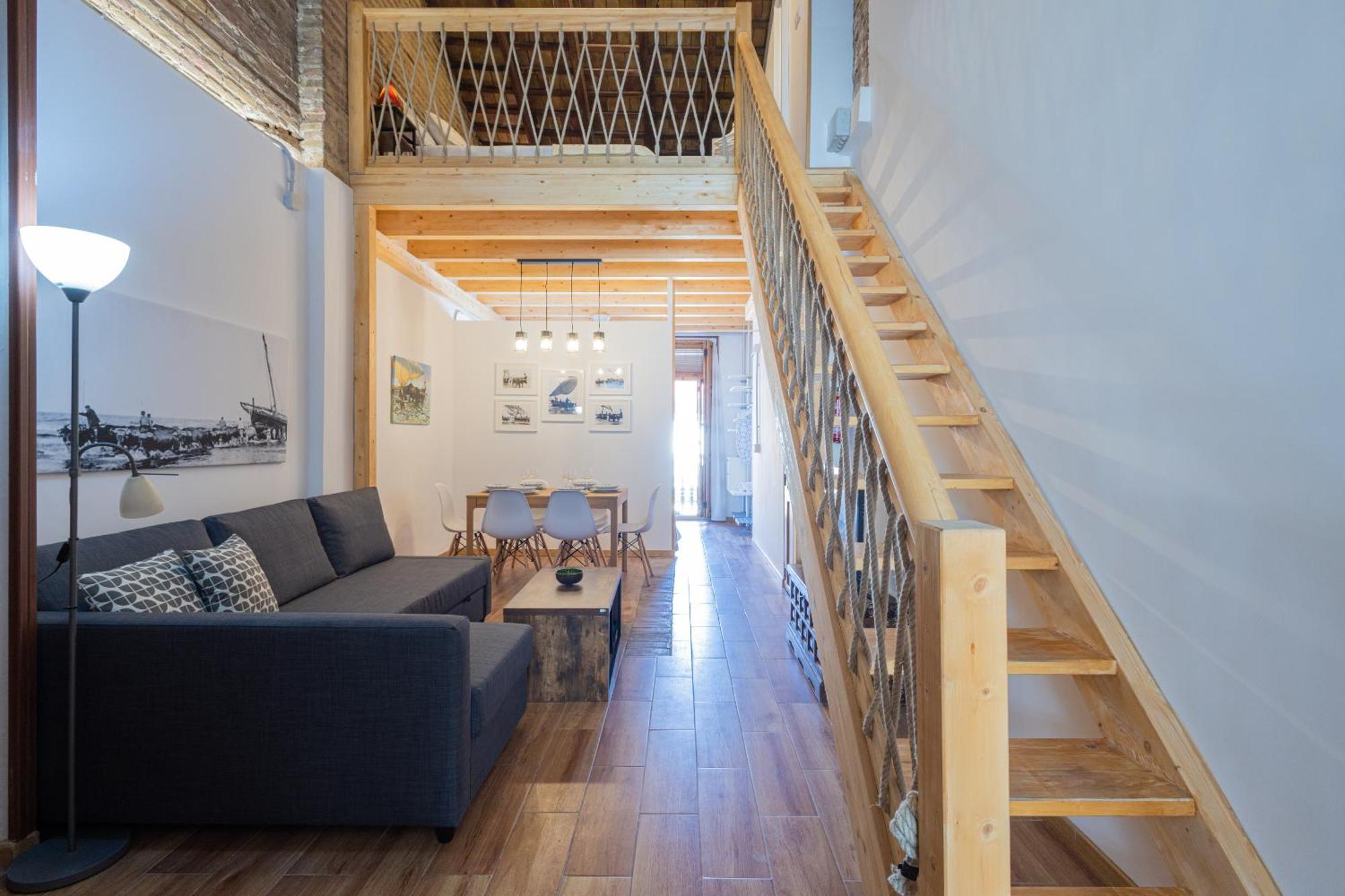 Florit Flats - El Cabanyal Duplex Apartment Valenza Esterno foto