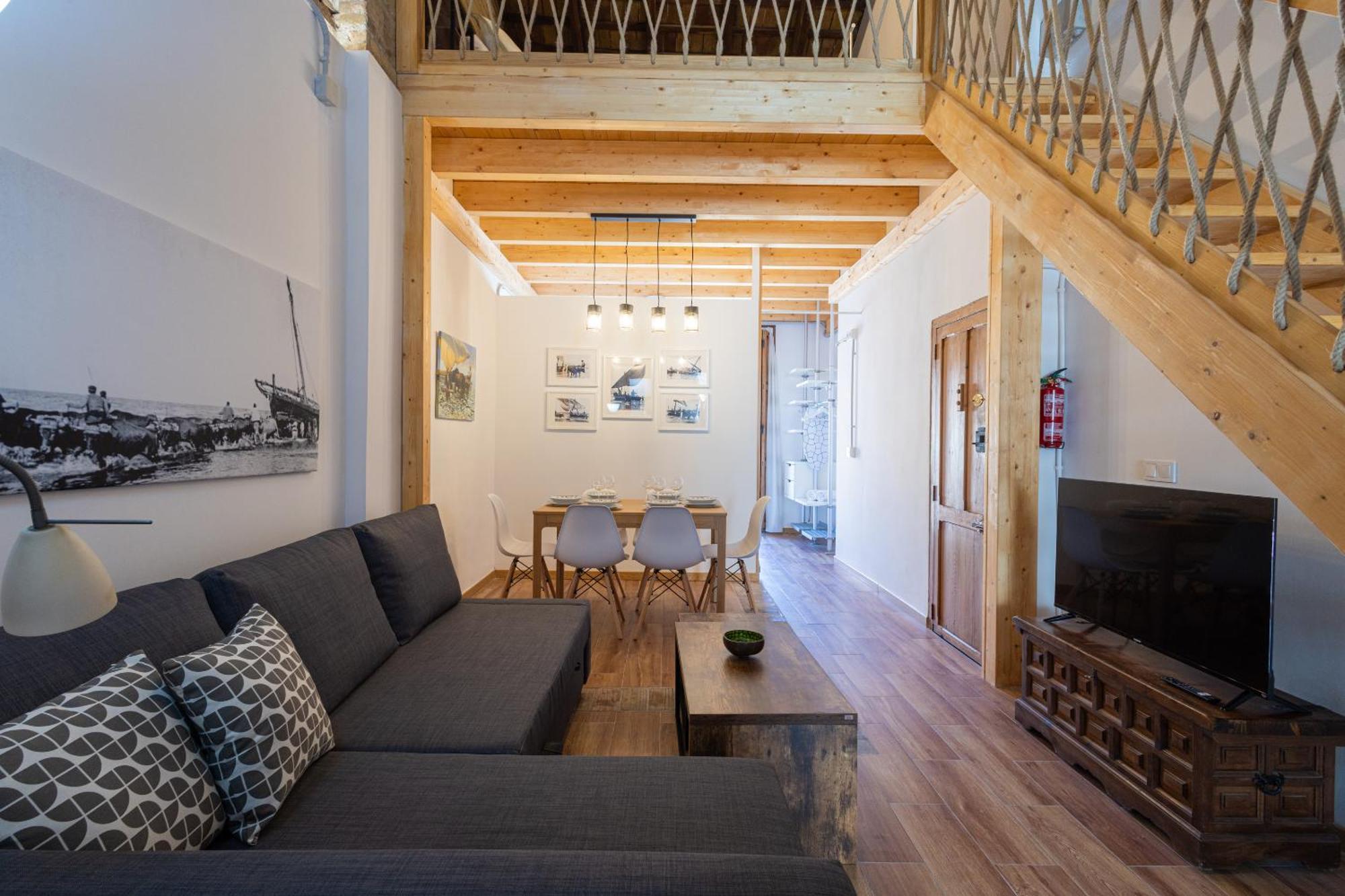 Florit Flats - El Cabanyal Duplex Apartment Valenza Esterno foto